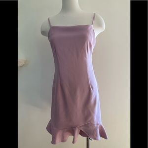 NWT Fab’rik bottom ruffled cocktail dress.L